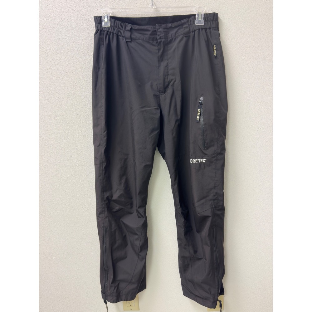 Bass Pro Shops Gore-Tex Rain Pants Mens Medium Black Waterproof Shell